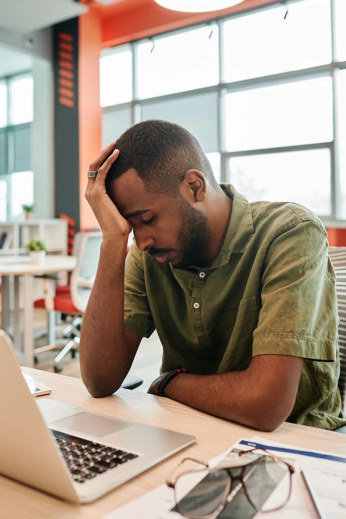 Experiencing stress or symptoms